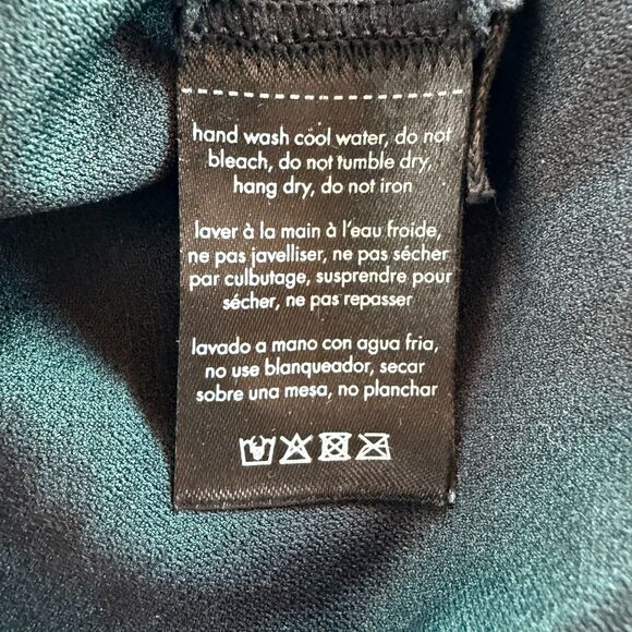 NWT Onia Women's Kelly Scoop Back One Piece Swimsuit in Solid Black Size M - Picture 10 of 15